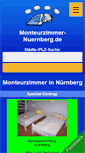Mobile Screenshot of monteurzimmer-nuernberg.de